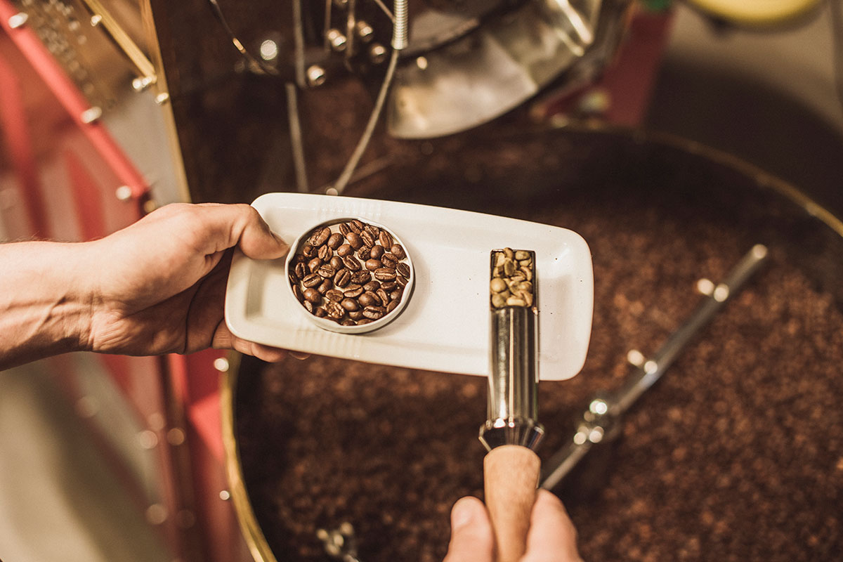 Exklusive Führung durch die Kaffeerösterei